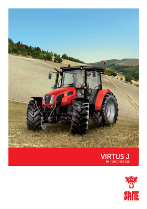4WD ट्रैक्टर SAME Virtus J 100 DT LS