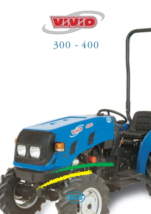 4WD ट्रैक्टर BCS Vivid 400