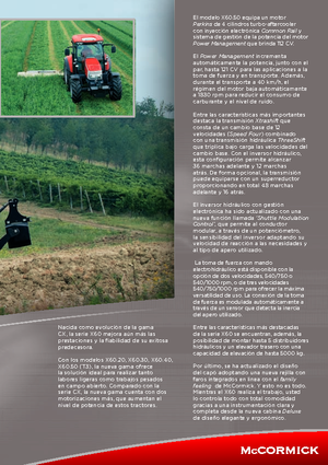 4WD ट्रैक्टर McCormick X 60.20