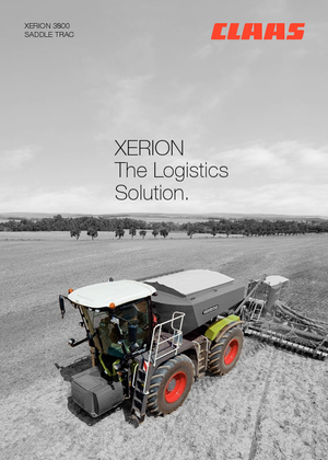 4WD ट्रैक्टर Claas Xerion 3800 Saddle Trac