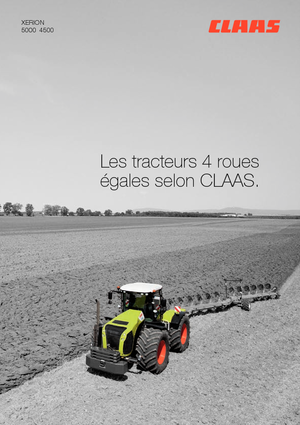 4WD ट्रैक्टर Claas Xerion 5000 Trac
