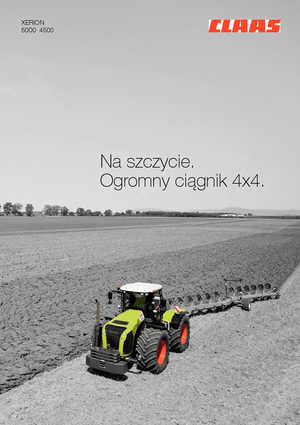 4WD ट्रैक्टर Claas Xerion 5000 Trac