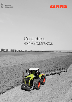 4WD ट्रैक्टर Claas Xerion 5000 Trac
