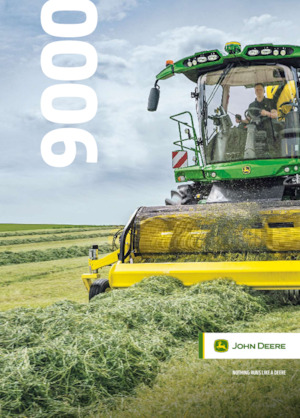 4WD फोरेज हार्वेस्टर John Deere 9500 