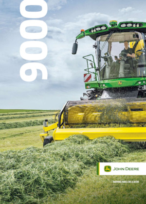 4WD फोरेज हार्वेस्टर John Deere 9500 