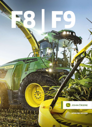 4WD फोरेज हार्वेस्टर John Deere F8 100 