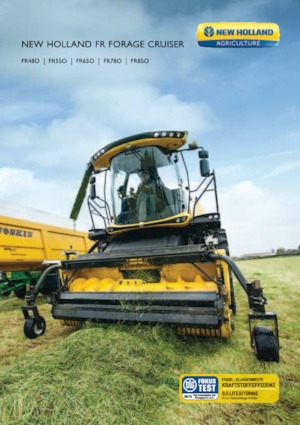 4WD फोरेज हार्वेस्टर New Holland FR 480