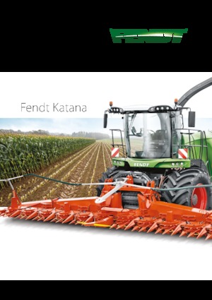 4WD फोरेज हार्वेस्टर Fendt Katana 65