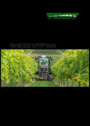 4WD ट्रैक्टर Fendt 209 P Vario Power
