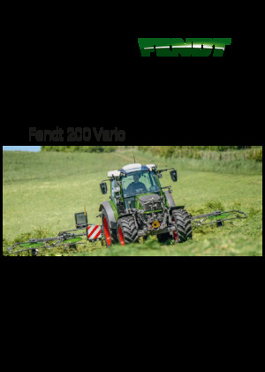 4WD ट्रैक्टर Fendt 208 S Vario Power