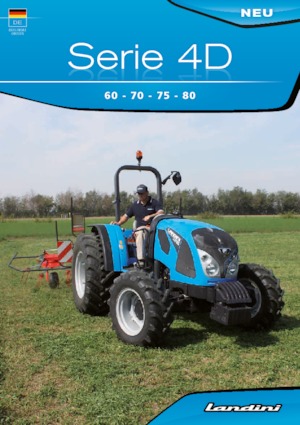 4WD ट्रैक्टर Landini 4-075D T3