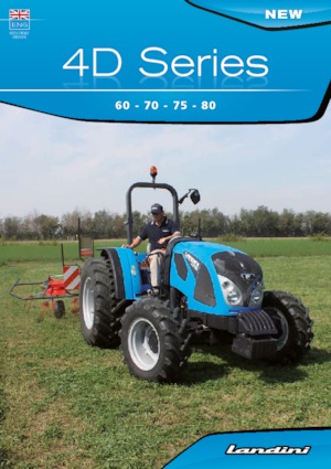 4WD ट्रैक्टर Landini 4-075D T3