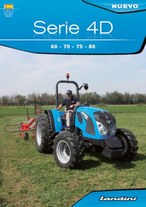 4WD ट्रैक्टर Landini 4-075D T3