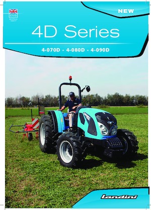 4WD ट्रैक्टर Landini 4-080D