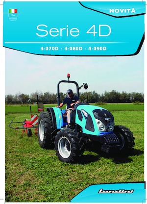 4WD ट्रैक्टर Landini 4-080D