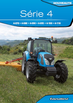 4WD ट्रैक्टर Landini 4-080