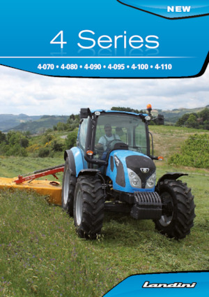 4WD ट्रैक्टर Landini 4-110