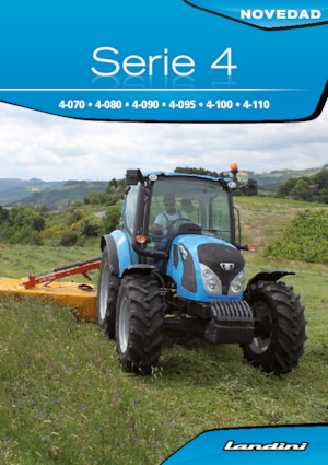 4WD ट्रैक्टर Landini 4-110