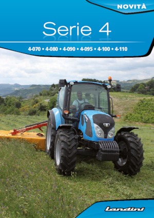 4WD ट्रैक्टर Landini 4-110
