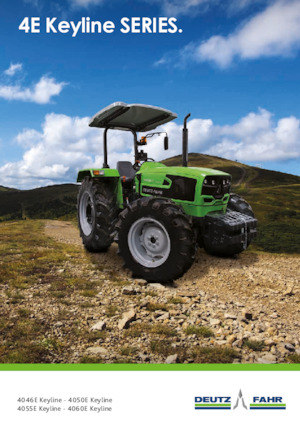 4WD ट्रैक्टर DEUTZ-FAHR 4046E Keyline