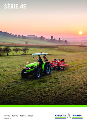 4WD ट्रैक्टर DEUTZ-FAHR 4080 E