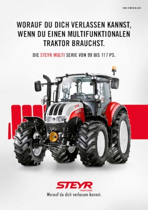 4WD ट्रैक्टर Steyr 4120 Multi Basis