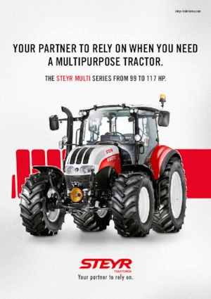 4WD ट्रैक्टर Steyr 4120 Multi Basis