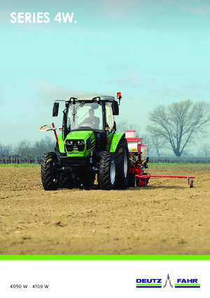 4WD ट्रैक्टर DEUTZ-FAHR 4100W