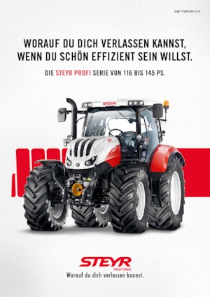 कॉम्पैक्ट यूटिलिटी ट्रैक्टर Steyr 4125 Profi Classic Profi