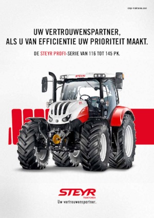 कॉम्पैक्ट यूटिलिटी ट्रैक्टर Steyr 4125 Profi Classic Profi