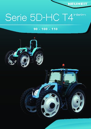 4WD ट्रैक्टर Landini 5-110D-HC