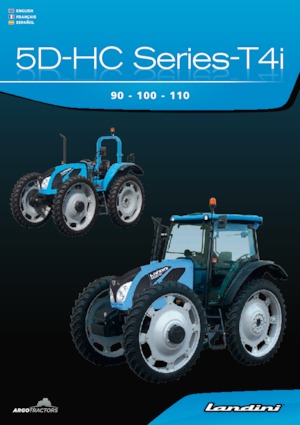 4WD ट्रैक्टर Landini 5-110D-HC