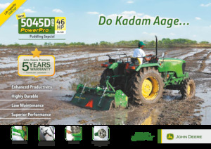4WD ट्रैक्टर John Deere 5045 PowerPro