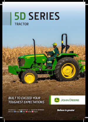 4WD ट्रैक्टर John Deere 5039D
