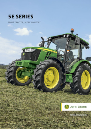 4WD ट्रैक्टर John Deere 5075E