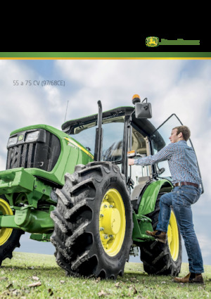 4WD ट्रैक्टर John Deere 5075E