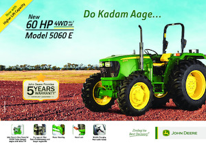 4WD ट्रैक्टर John Deere 5060