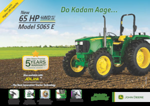 4WD ट्रैक्टर John Deere 5065