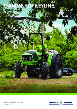4WD ट्रैक्टर DEUTZ-FAHR 5080 DF Keyline