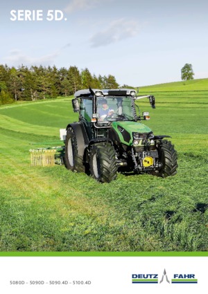 4WD ट्रैक्टर DEUTZ-FAHR 5080 D LS 