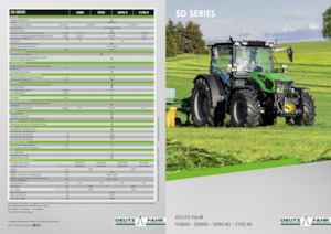 4WD ट्रैक्टर DEUTZ-FAHR 5080 D LS 