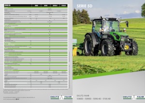 4WD ट्रैक्टर DEUTZ-FAHR 5080 D GS 