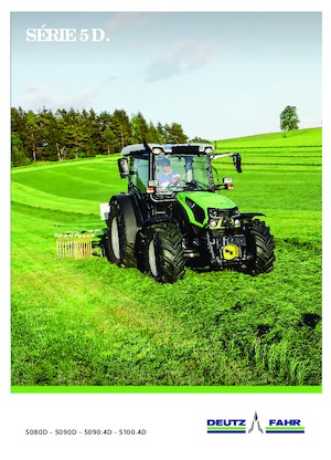 4WD ट्रैक्टर DEUTZ-FAHR 5080 D GS 