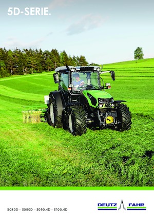 4WD ट्रैक्टर DEUTZ-FAHR 5080 D LS 