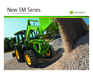 4WD ट्रैक्टर John Deere 5085M 