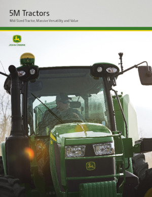 4WD ट्रैक्टर John Deere 5105M 