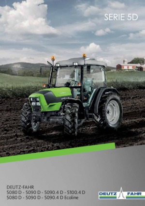 4WD ट्रैक्टर DEUTZ-FAHR 5080 D