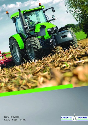4WD ट्रैक्टर DEUTZ-FAHR 5105 
