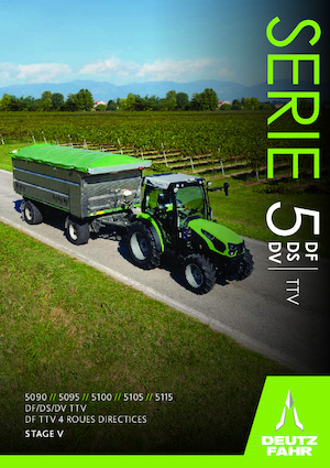 4WD ट्रैक्टर DEUTZ-FAHR 5095 DS TTV