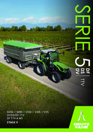 4WD ट्रैक्टर DEUTZ-FAHR 5105 DS TTV